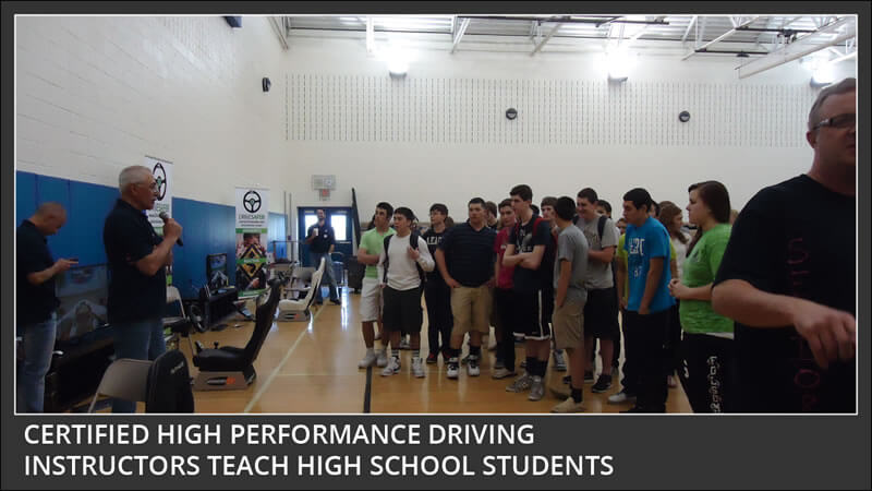 monroe high school has drive safer certified high performance driving instructors teach teens